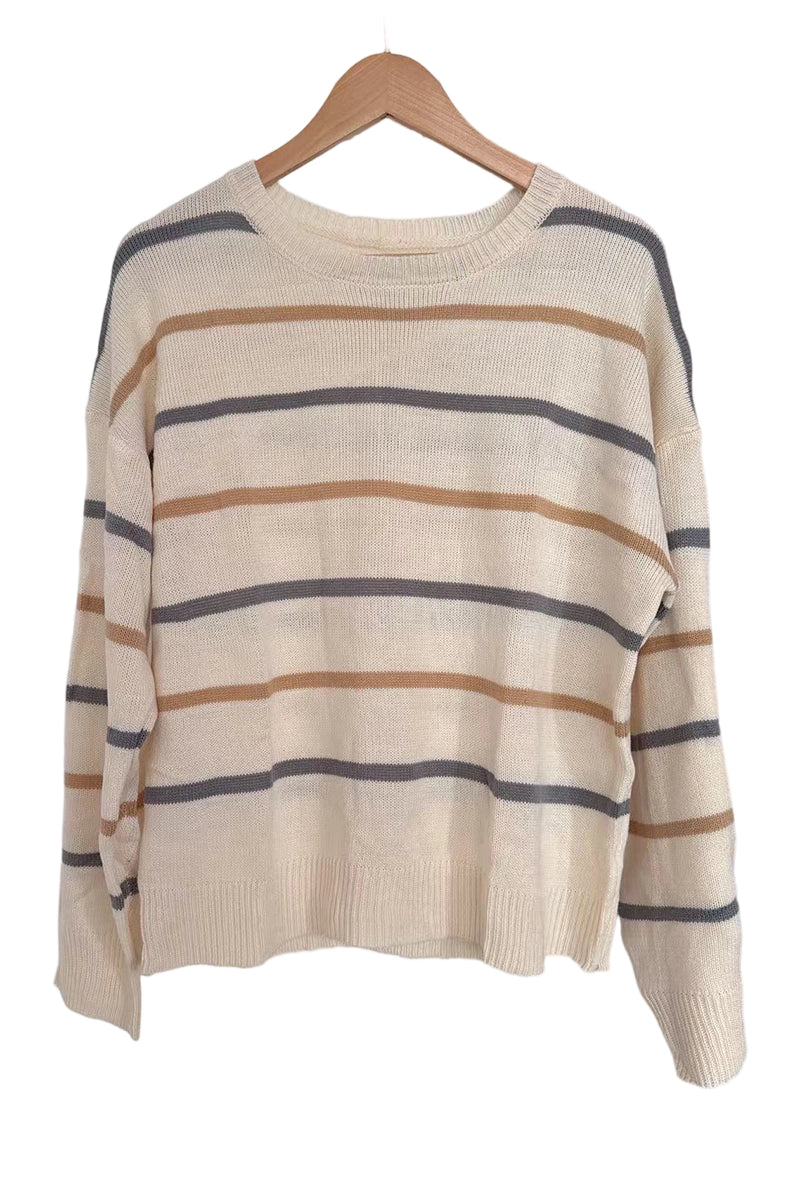 Striped Casual Sweater