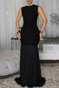 Sleeveless Long Casual Dress