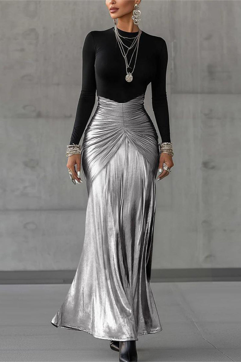 Elegant Ruched Night Out Dress