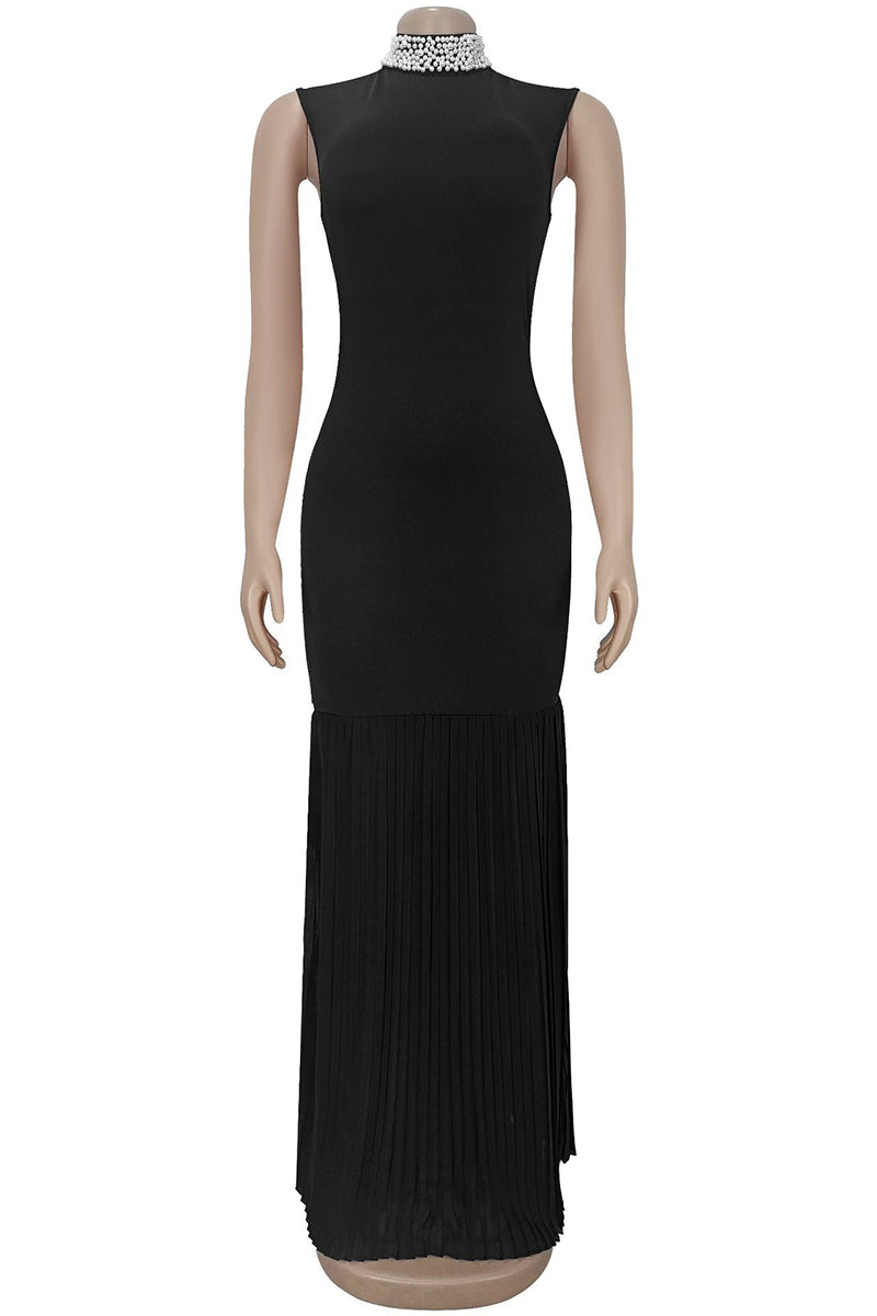 Sleeveless Long Casual Dress