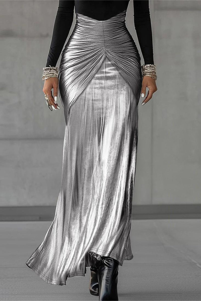 Elegant Ruched Night Out Dress