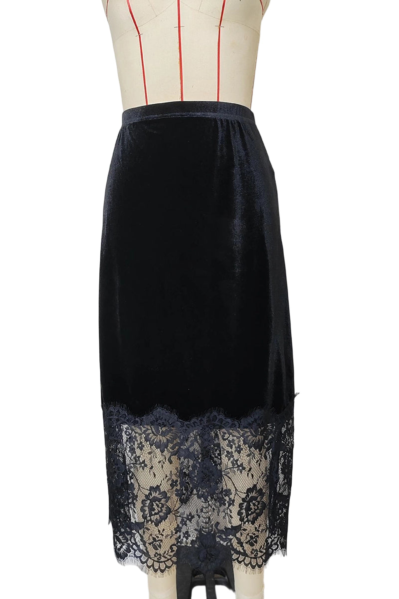Lace-Trim Skirt