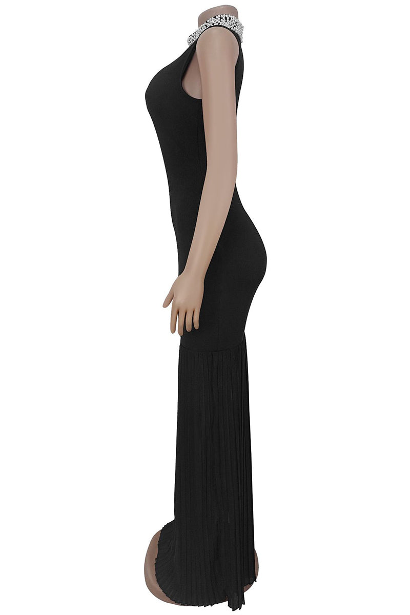 Sleeveless Long Casual Dress
