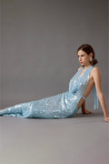 Sequin Halter Night Out Dress