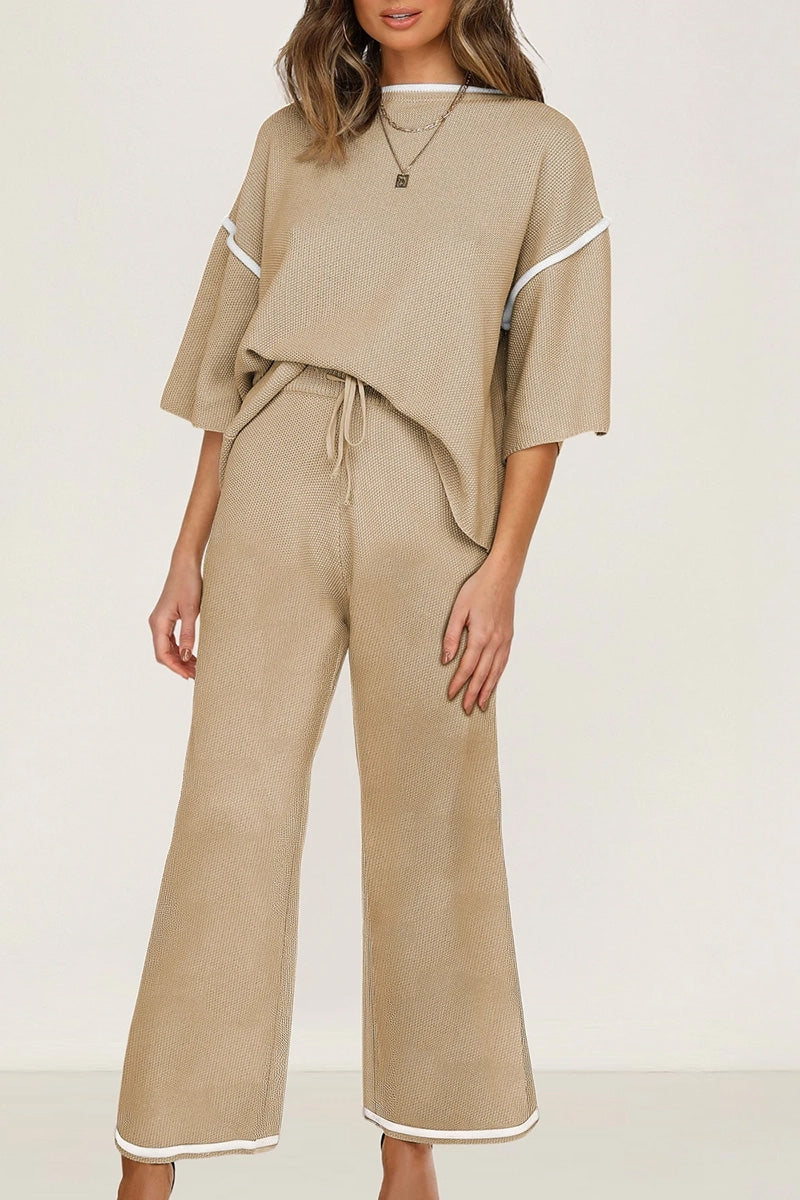 Contrast Trim 2pcs Set