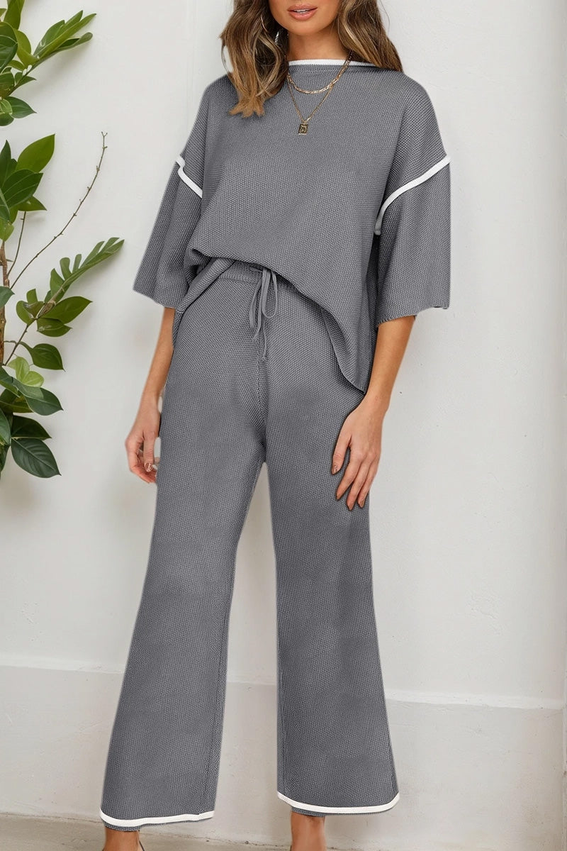 Contrast Trim 2pcs Set