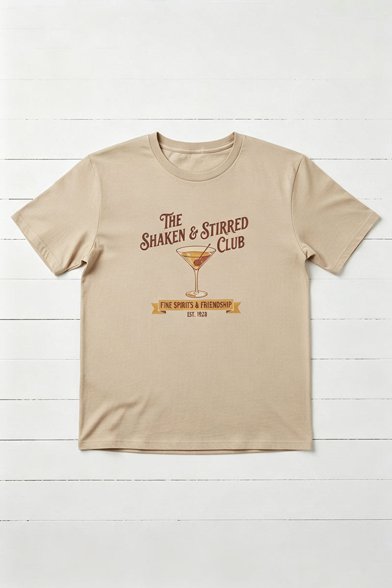 Shaken and Stirred Tee
