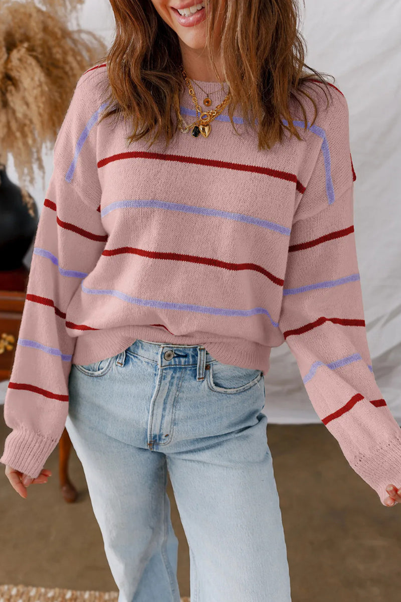 Striped Casual Sweater