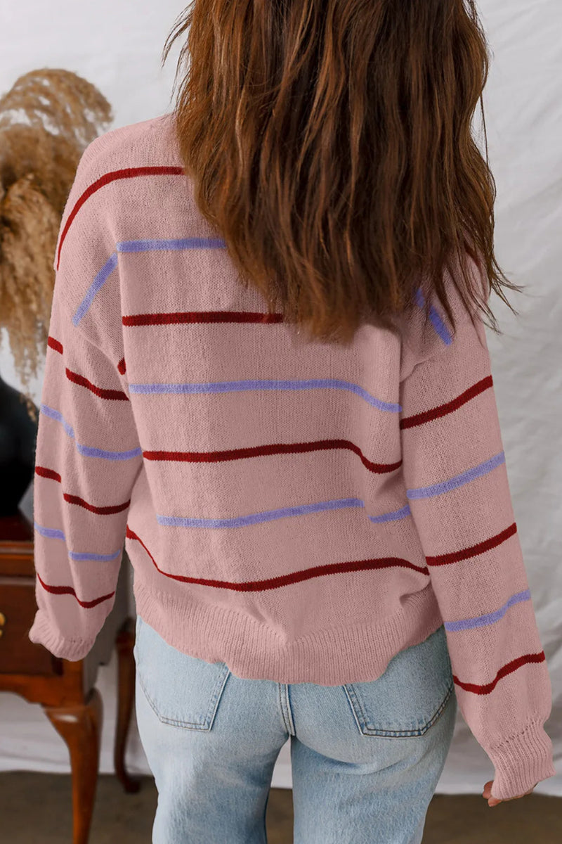 Striped Casual Sweater