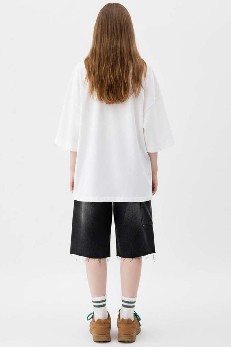 Vintage Baseball Graphic Oversized Tee