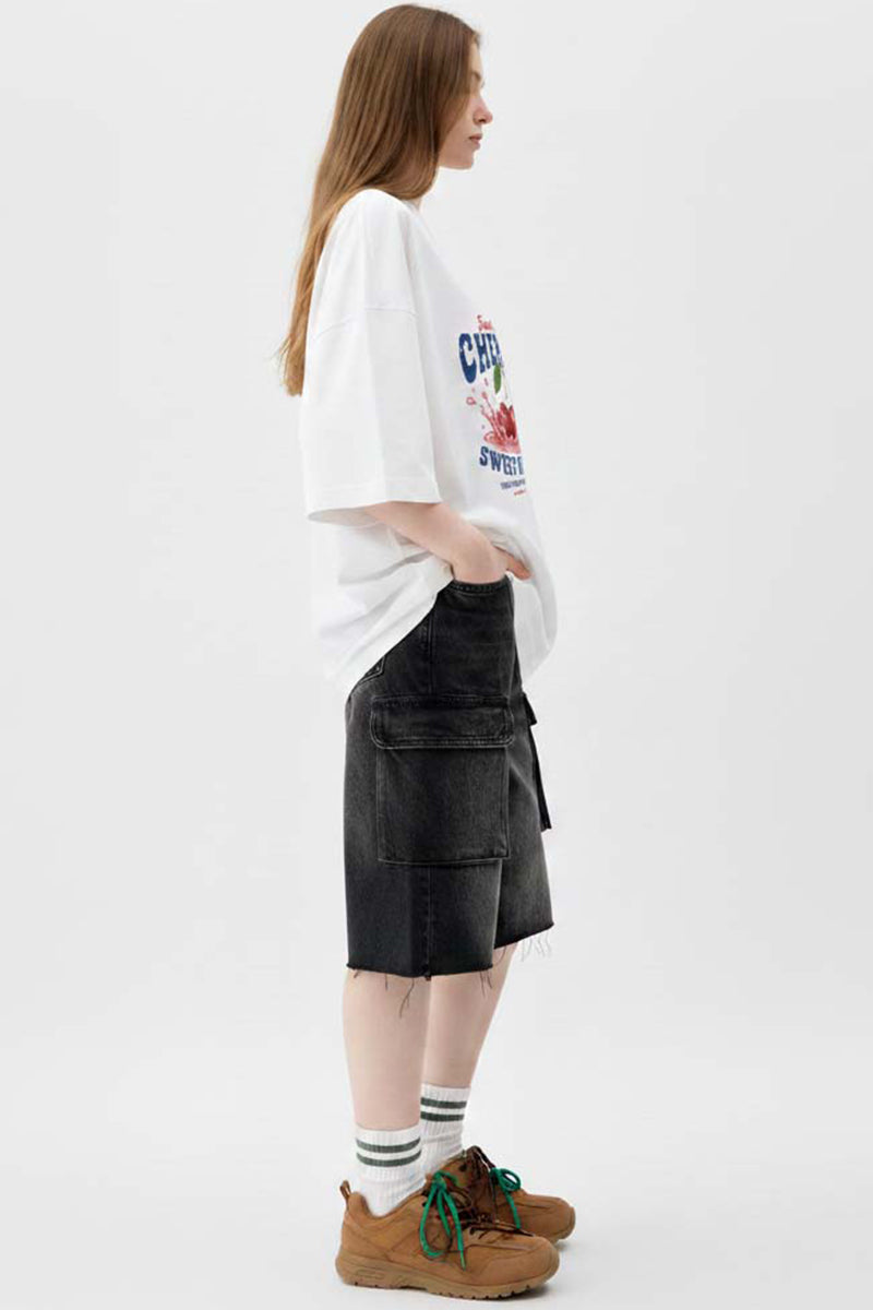 Casual Cherry Graphic Tee