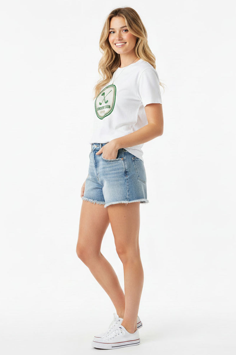 Heritage Green Crest Graphic Tee