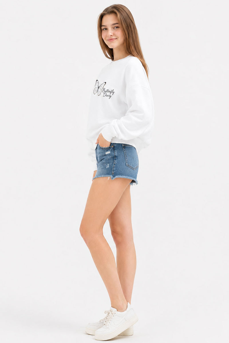 Starline Butterfly Diary Sweatshirt