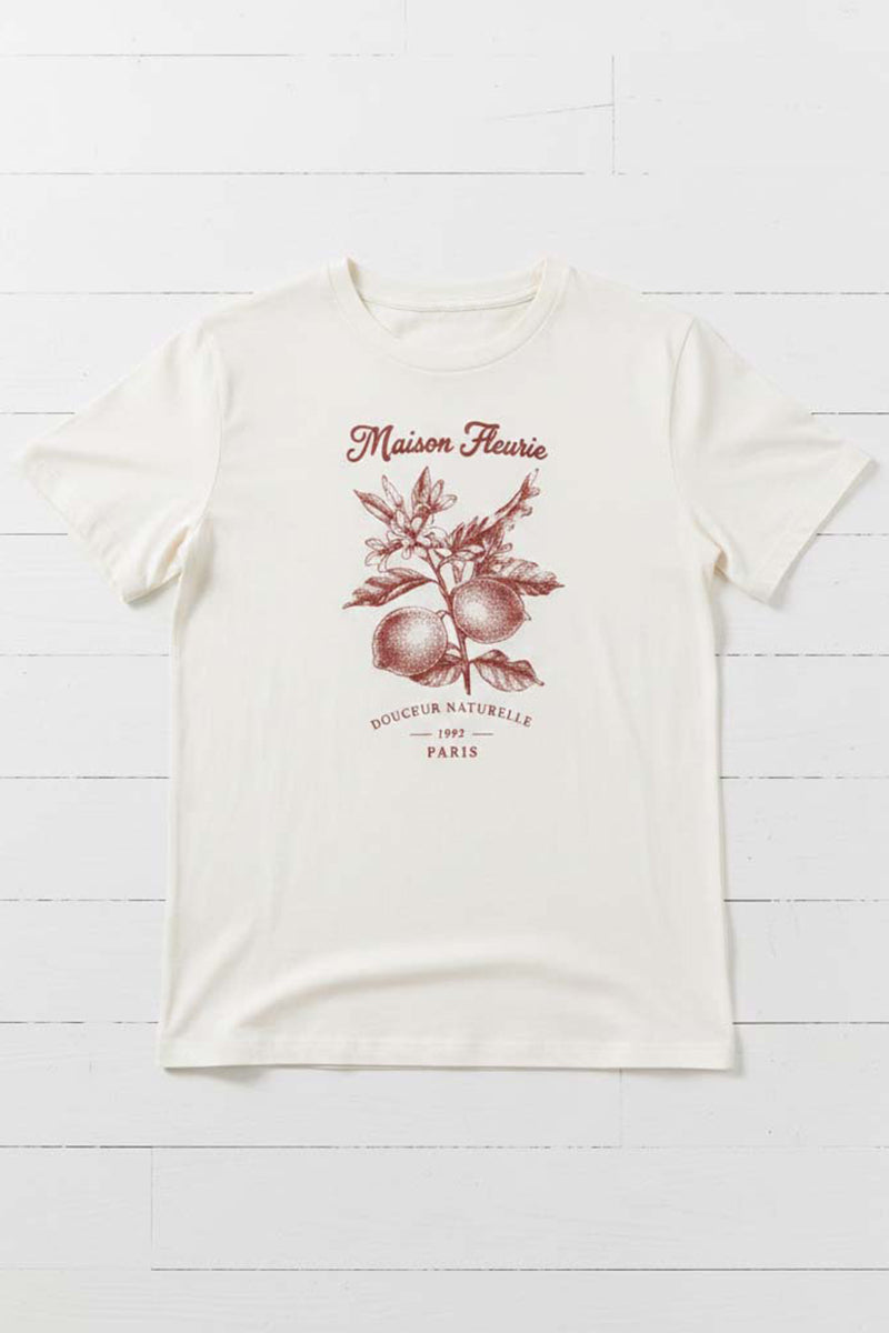 Maison Fleurie Graphic Tee