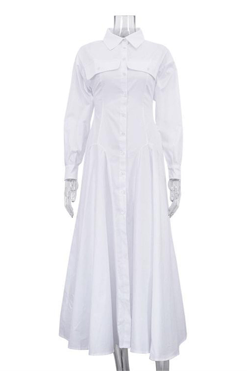 Button-Down Shirt Dress