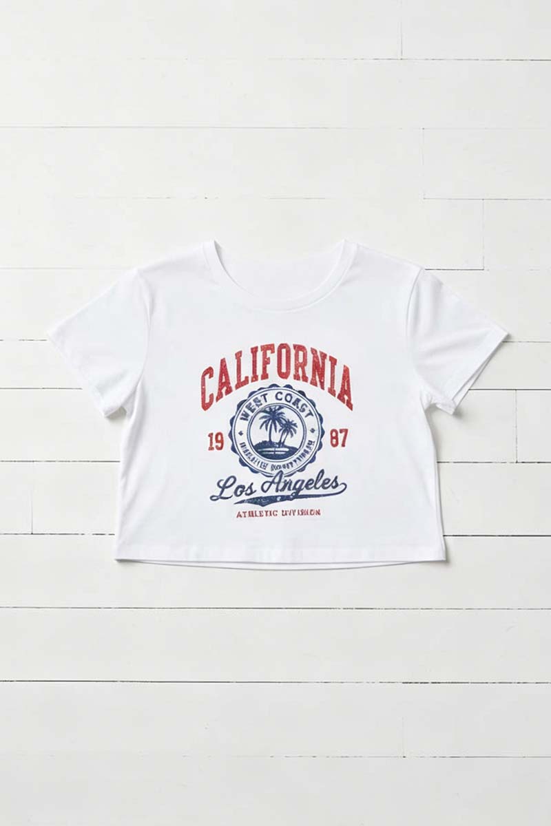 California Coast Crop Tee