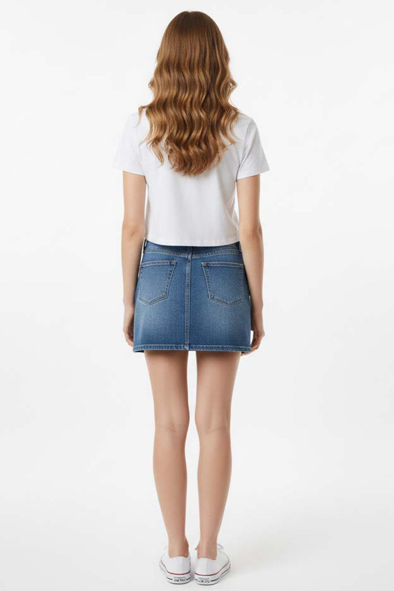 Manhattan Club Crop Tee