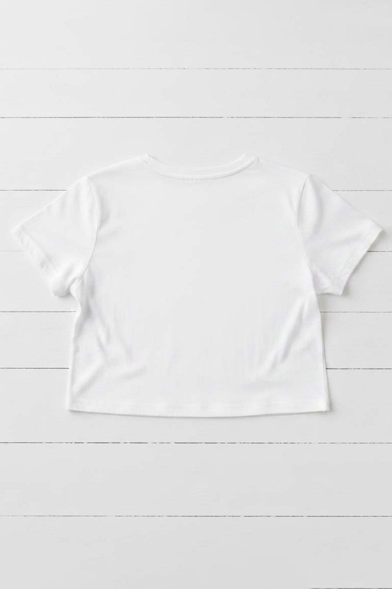 Patriotic Heart Crop Tee