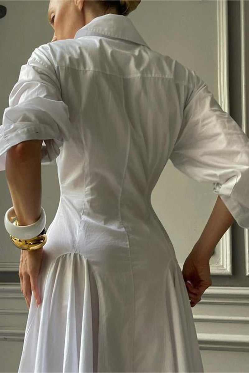 Button-Down Shirt Dress