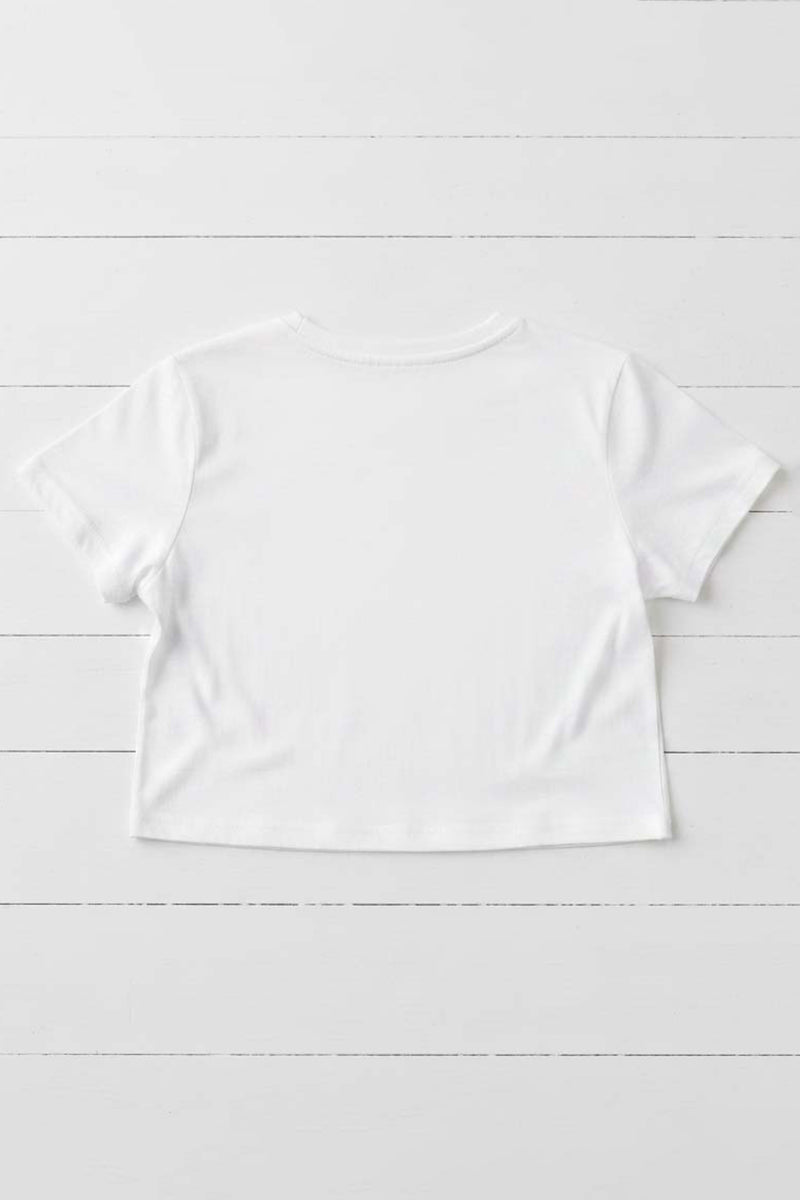 Manhattan Club Crop Tee