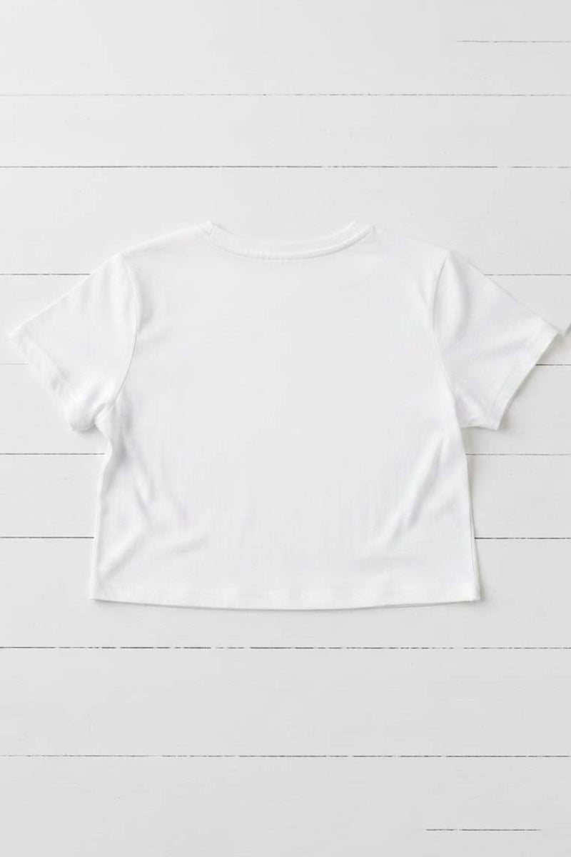 Vintage Baseball Crop Tee