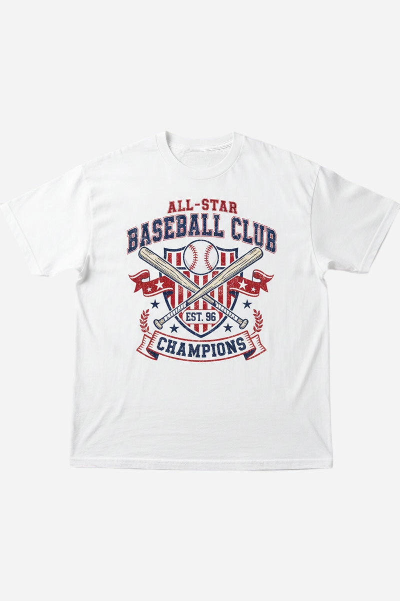 Baseball Season Graphic Tee