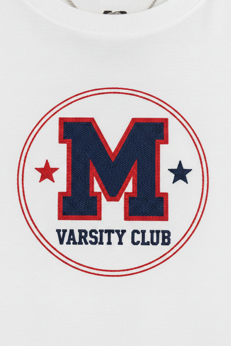 Varsity M College Graphic Tee